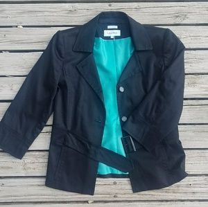 Calvin Klein Suit Black Blazer